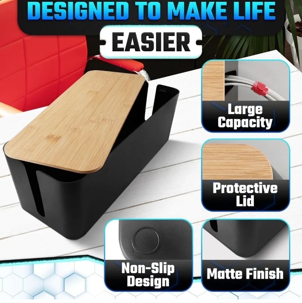 2 Cord Organizer Box